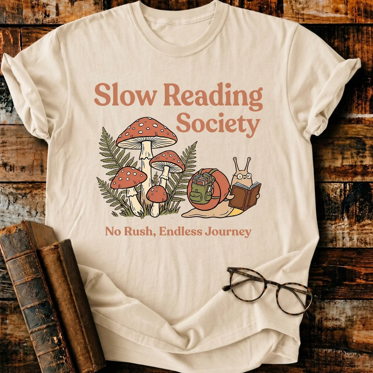 Slow Reading T-Shirt
