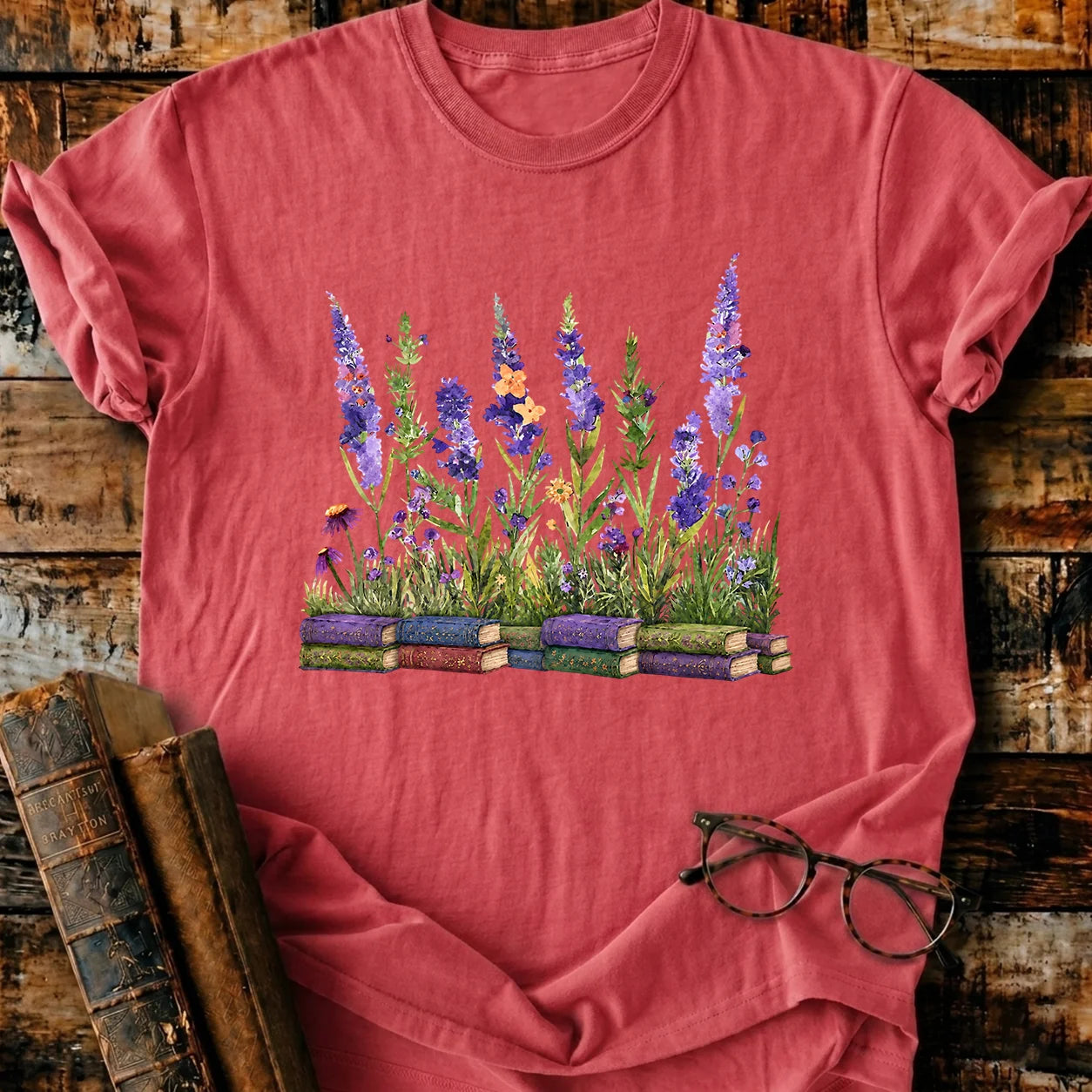 Lavender Library T-Shirt
