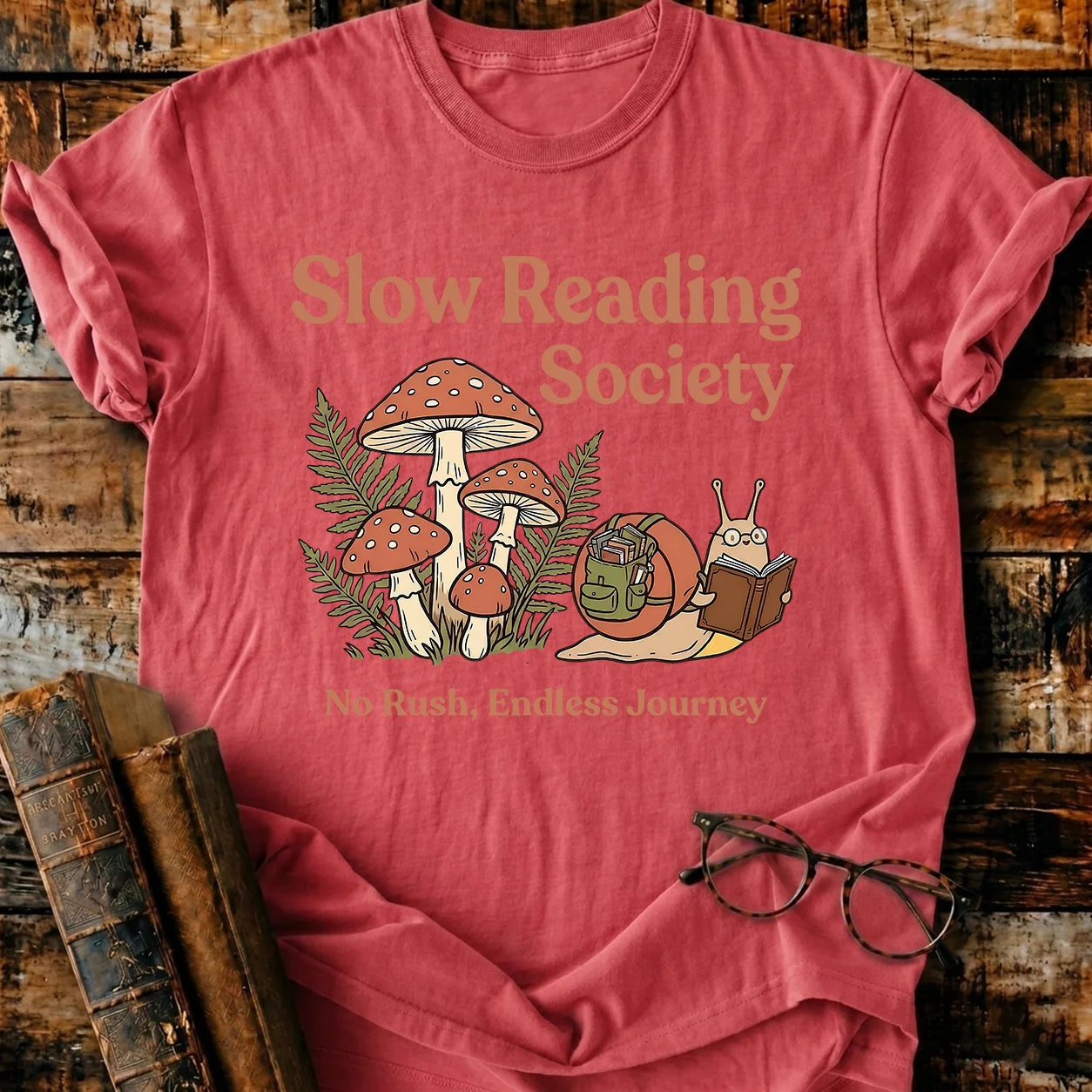 Slow Reading T-Shirt