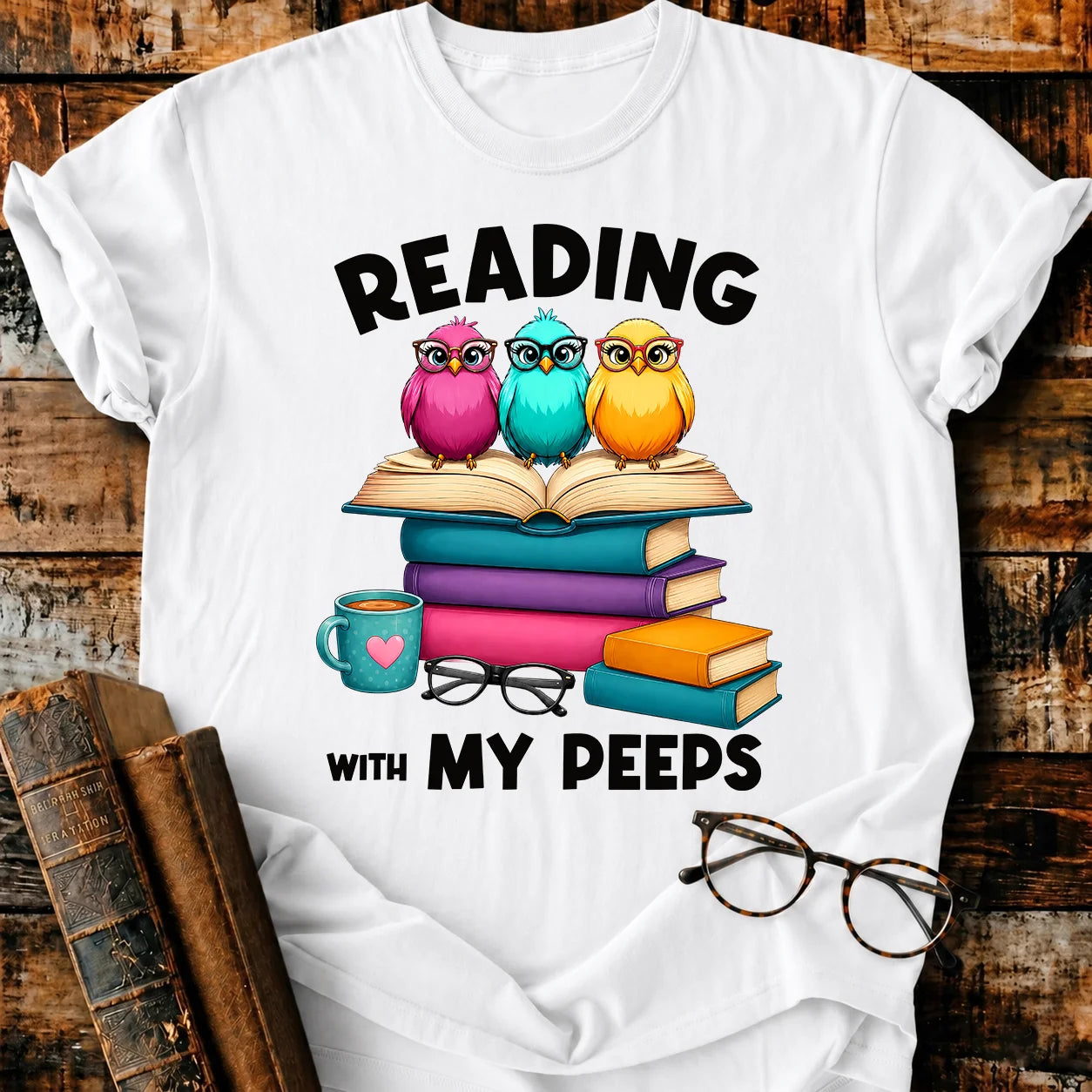 Reading With Peeps T-Shirt