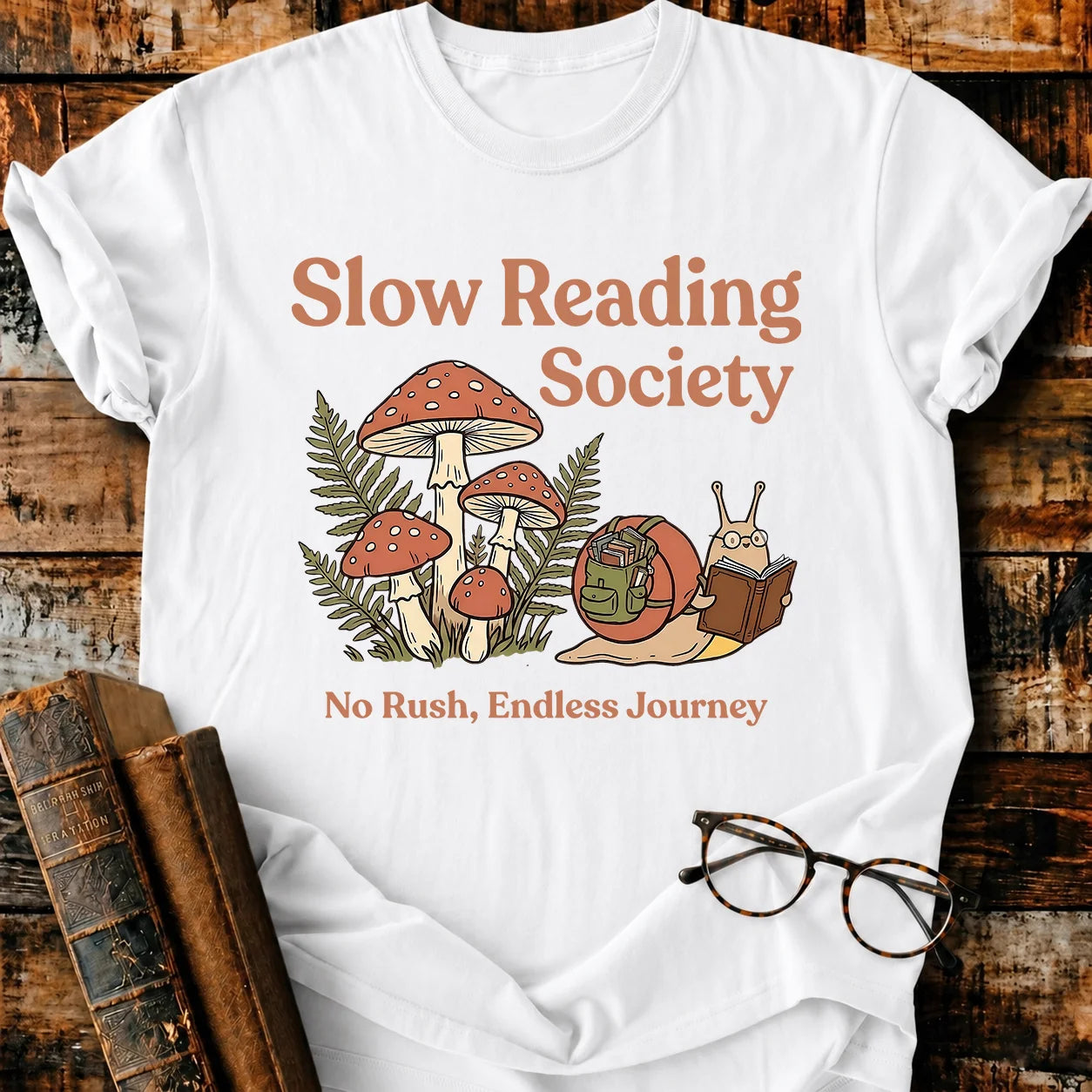 Slow Reading T-Shirt