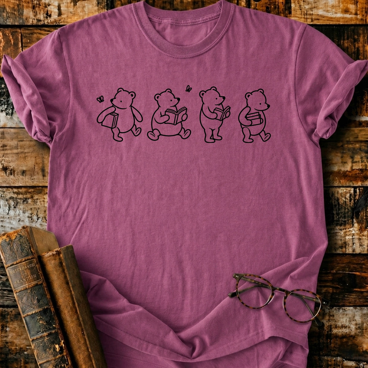 Bookish Pooh T-Shirt