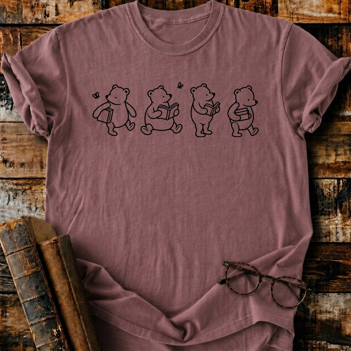 Bookish Pooh T-Shirt