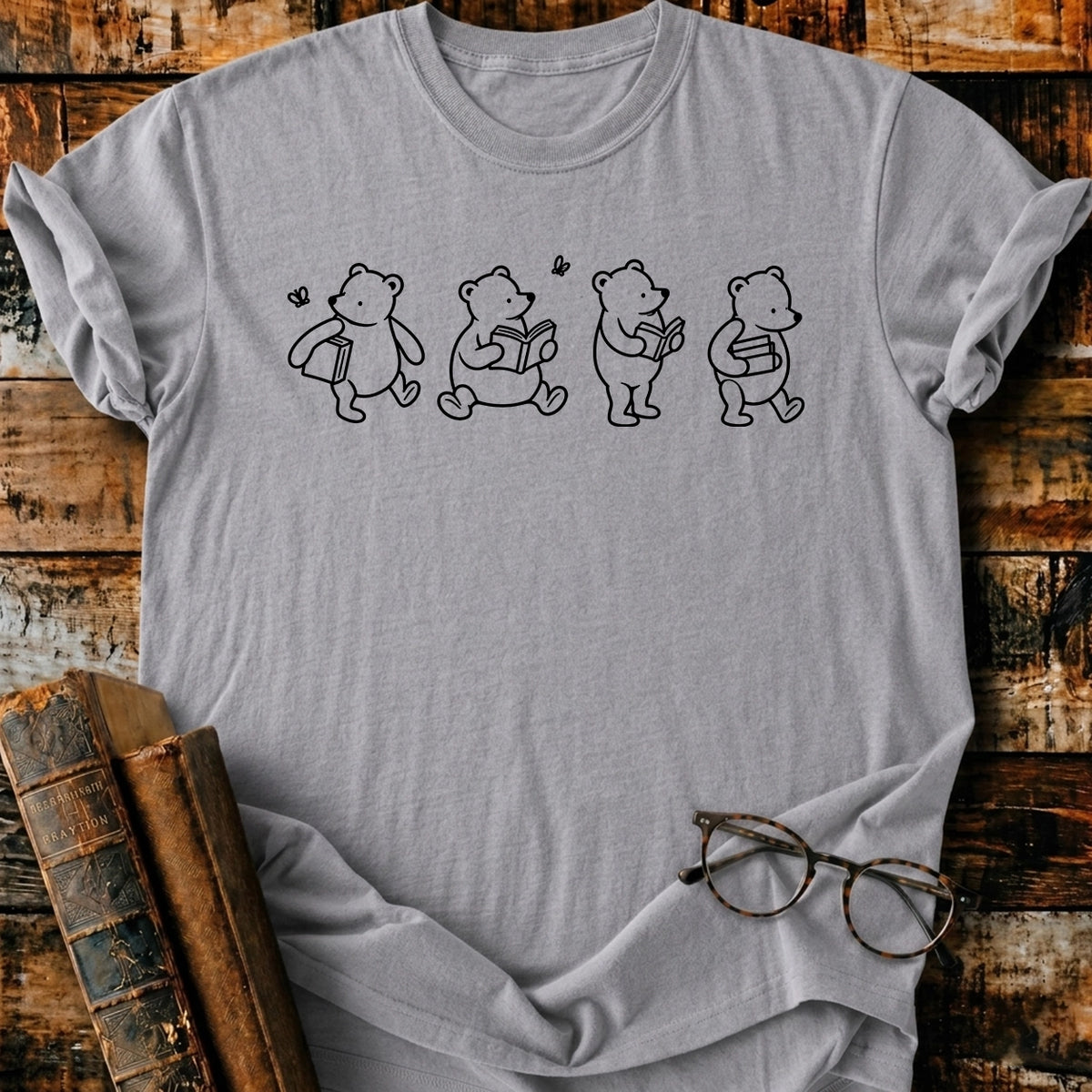 Bookish Pooh T-Shirt