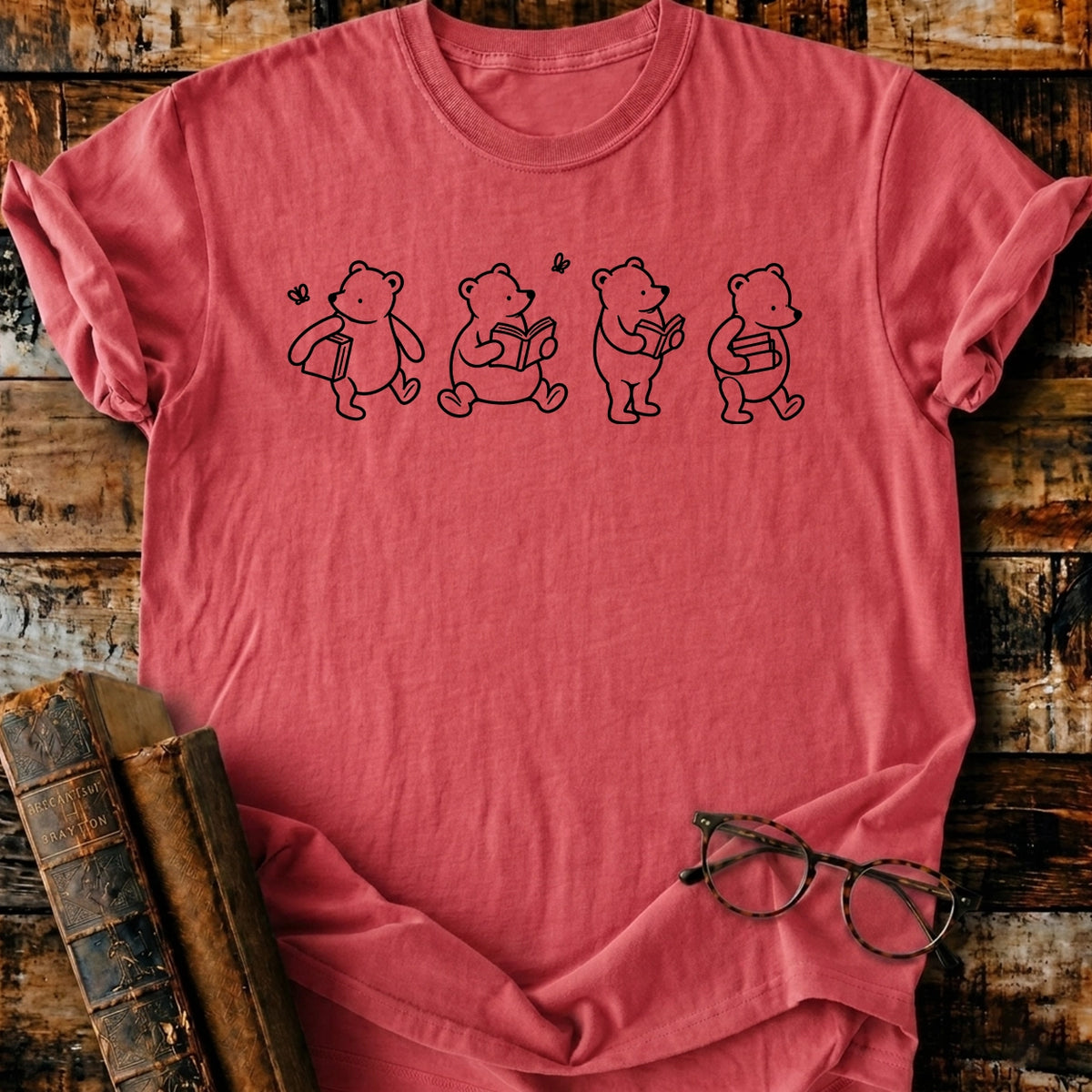 Bookish Pooh T-Shirt