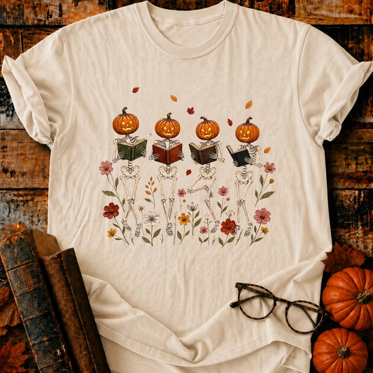 Bookish Skeleton Club T-Shirt