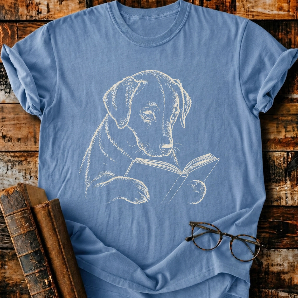 Labrador Retriever Reading T-Shirt
