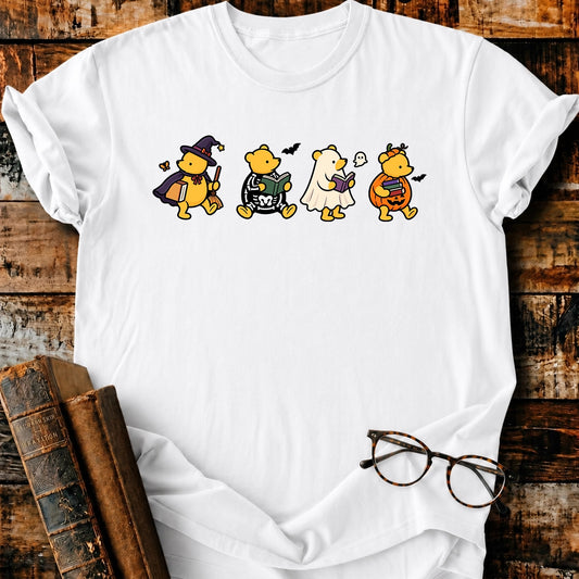 Spooky Bookish Pooh T-Shirt