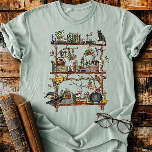 Spooky Shelves T-Shirt