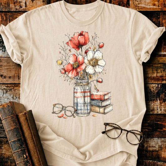 Where Stories Bloom T-Shirt