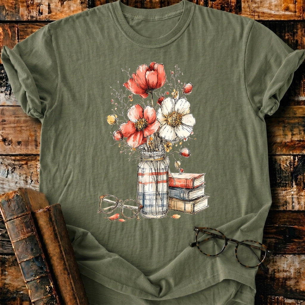 Where Stories Bloom T-Shirt