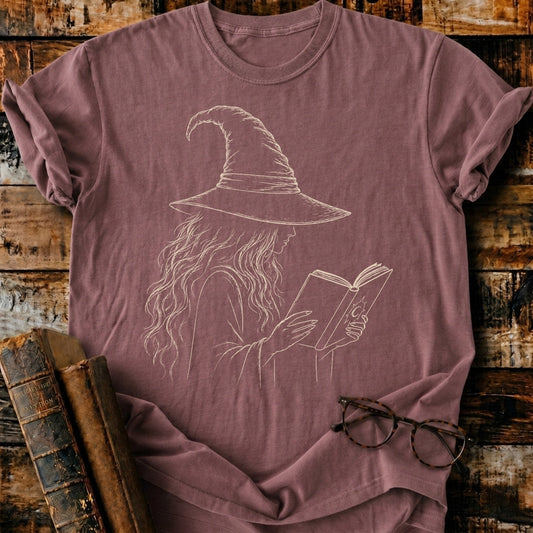 Witch Reading T-Shirt