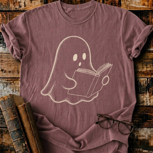 Boo Reading T-Shirt - BookMuseClub