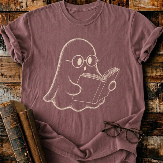 Boo Reading T-Shirt - BookMuseClub