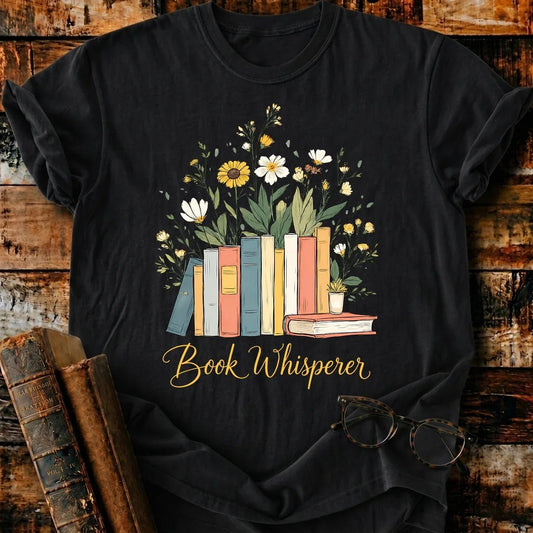 Book Whisperer T-Shirt - BookMuseClub
