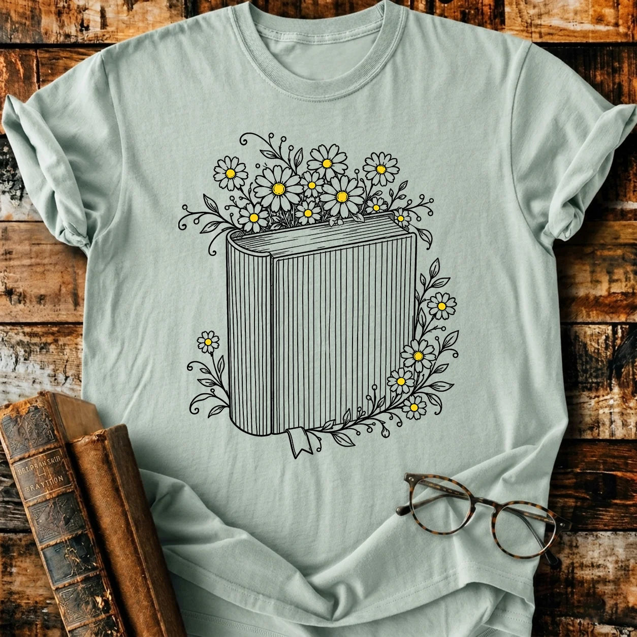 Daisy Book T-Shirt