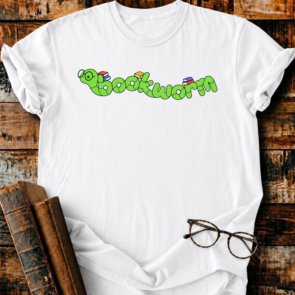 Bookworm T-Shirt - BookMuseClub