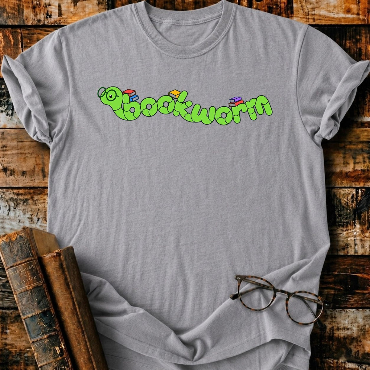 Bookworm T-Shirt - BookMuseClub