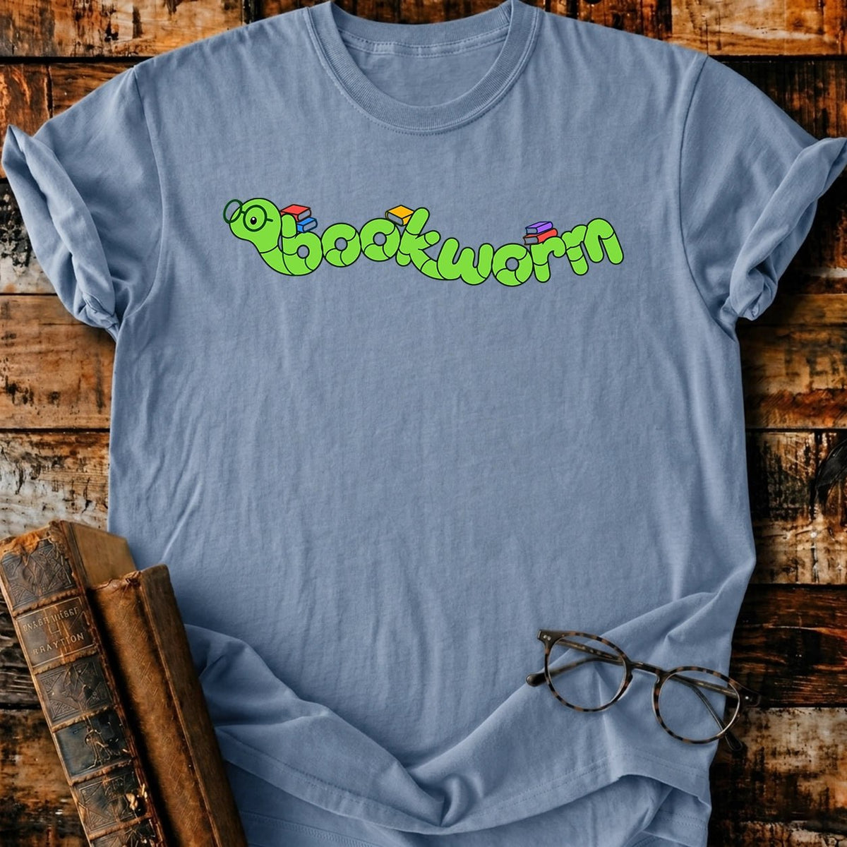 Bookworm T-Shirt - BookMuseClub