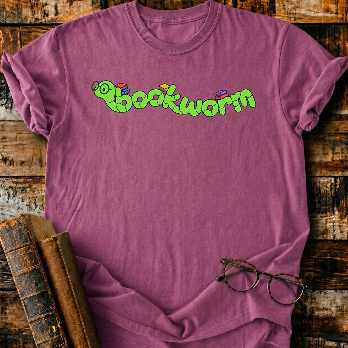 Bookworm T-Shirt - BookMuseClub