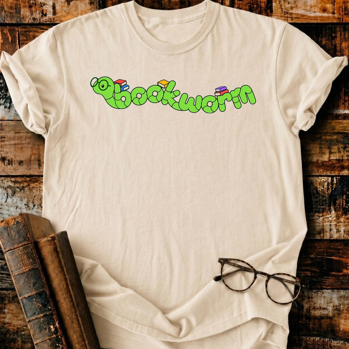Bookworm T-Shirt - BookMuseClub