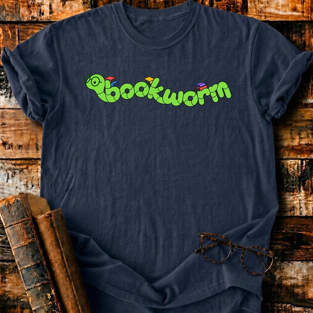Bookworm T-Shirt - BookMuseClub