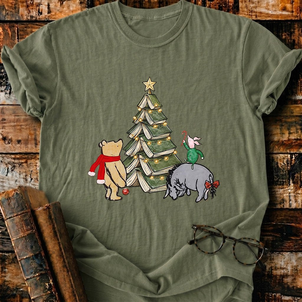 Christmas Of Pooh 1926 T-Shirt - BookMuseClub