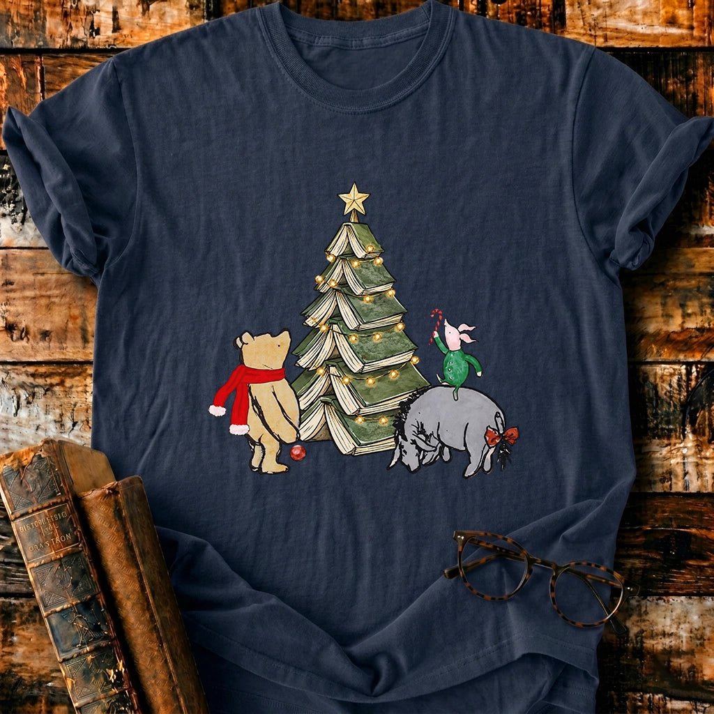 Christmas Of Pooh 1926 T-Shirt - BookMuseClub