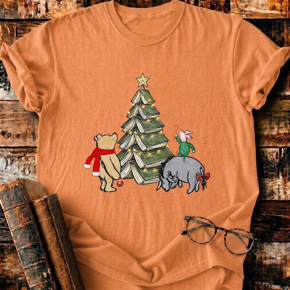 Christmas Of Pooh 1926 T-Shirt - BookMuseClub