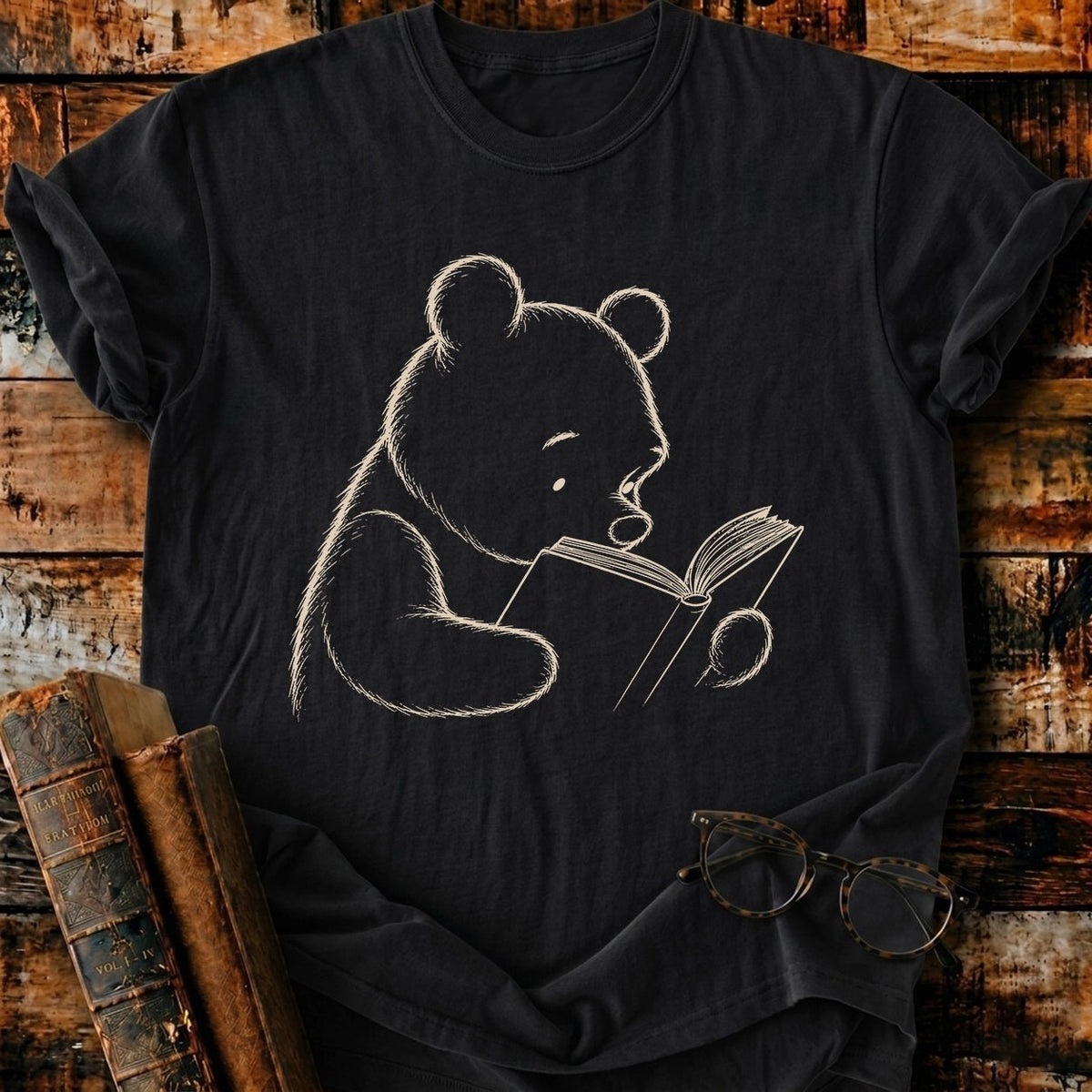 Classic P 1926 Reading T-Shirt - BookMuseClub