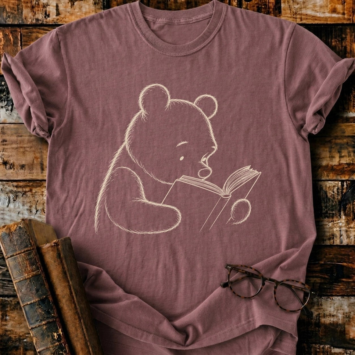 Classic P 1926 Reading T-Shirt - BookMuseClub