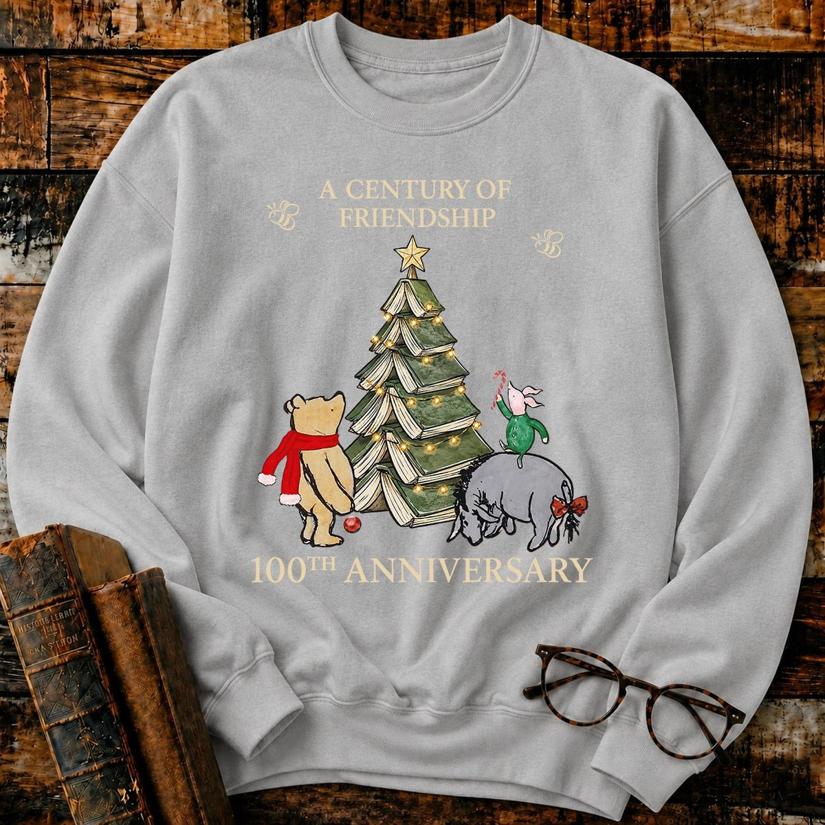 Classic Pooh 100th Sweatshirt - BookMuseClub