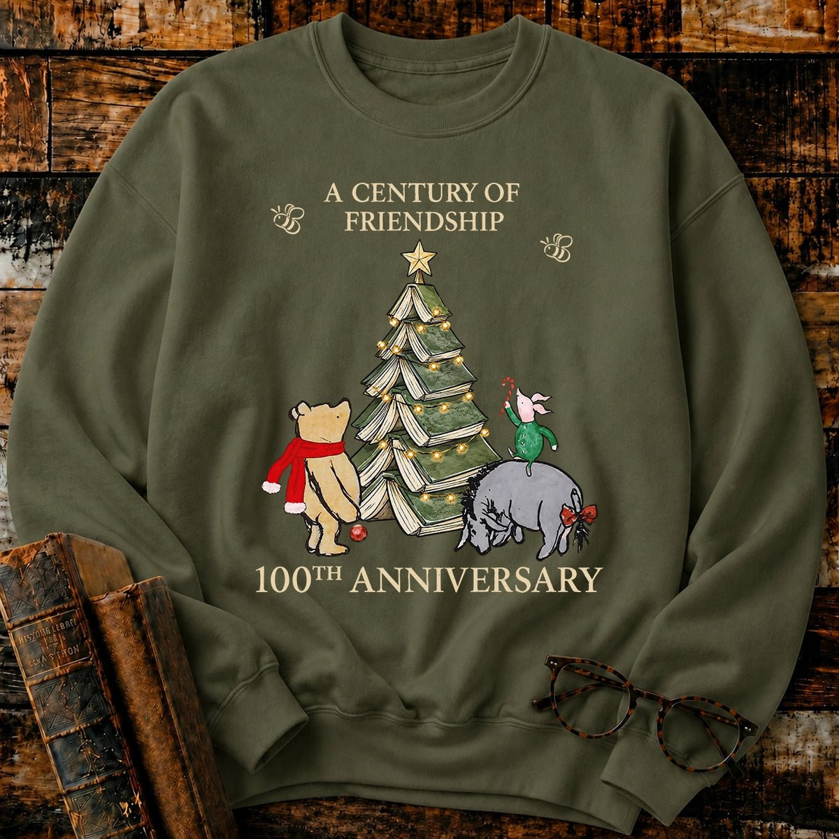 Classic Pooh 100th Sweatshirt - BookMuseClub
