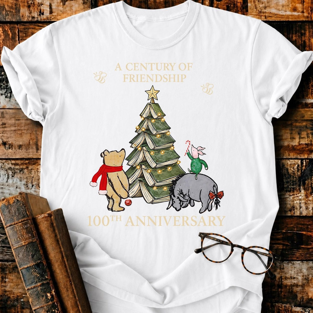 Classic Pooh 100th T-Shirt - BookMuseClub