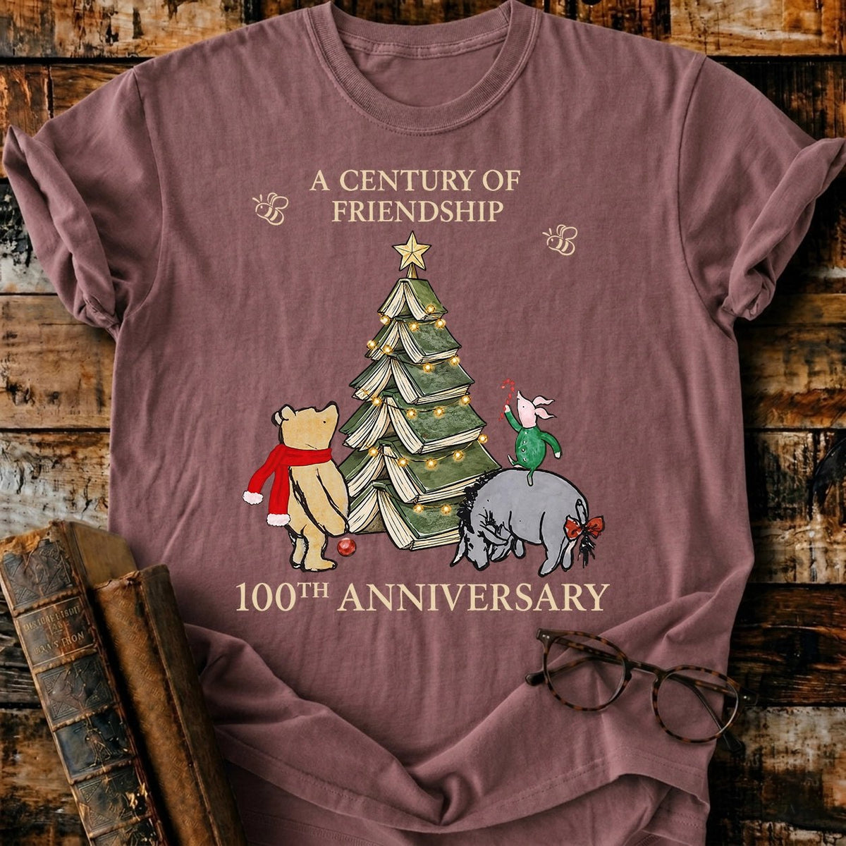 Classic Pooh 100th T-Shirt - BookMuseClub