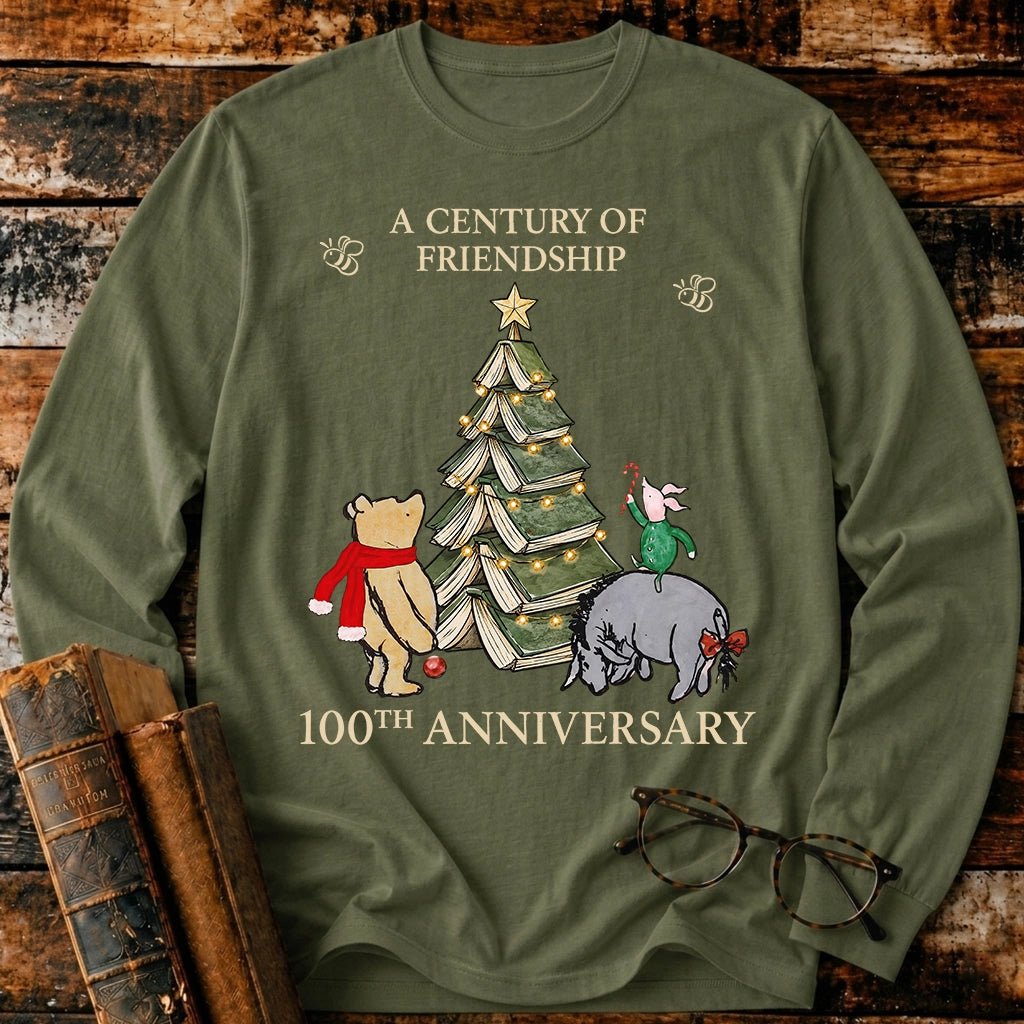 Classic Pooh 10th Long Sleeve T-Shirt - BookMuseClub