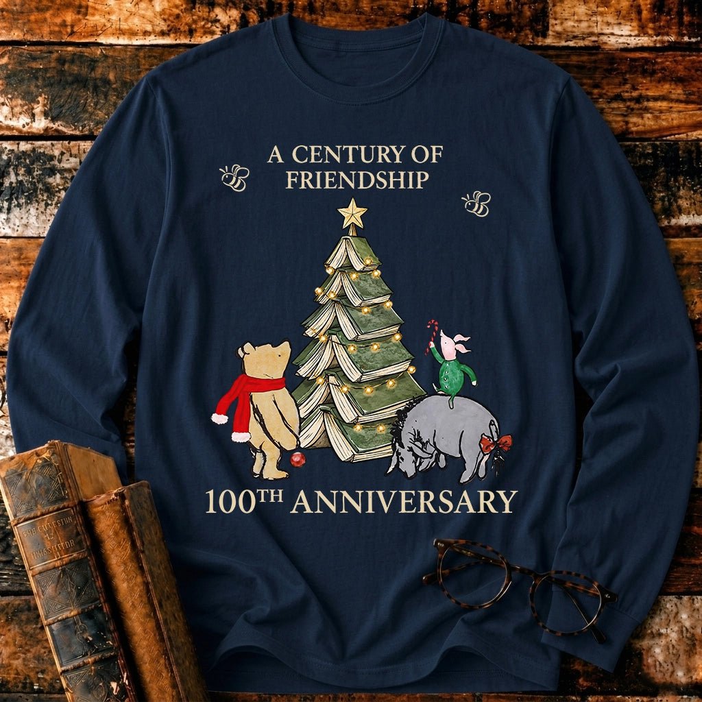 Classic Pooh 10th Long Sleeve T-Shirt - BookMuseClub