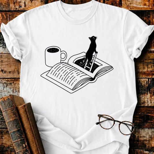 Escape Into Books T-Shirt - BookMuseClub