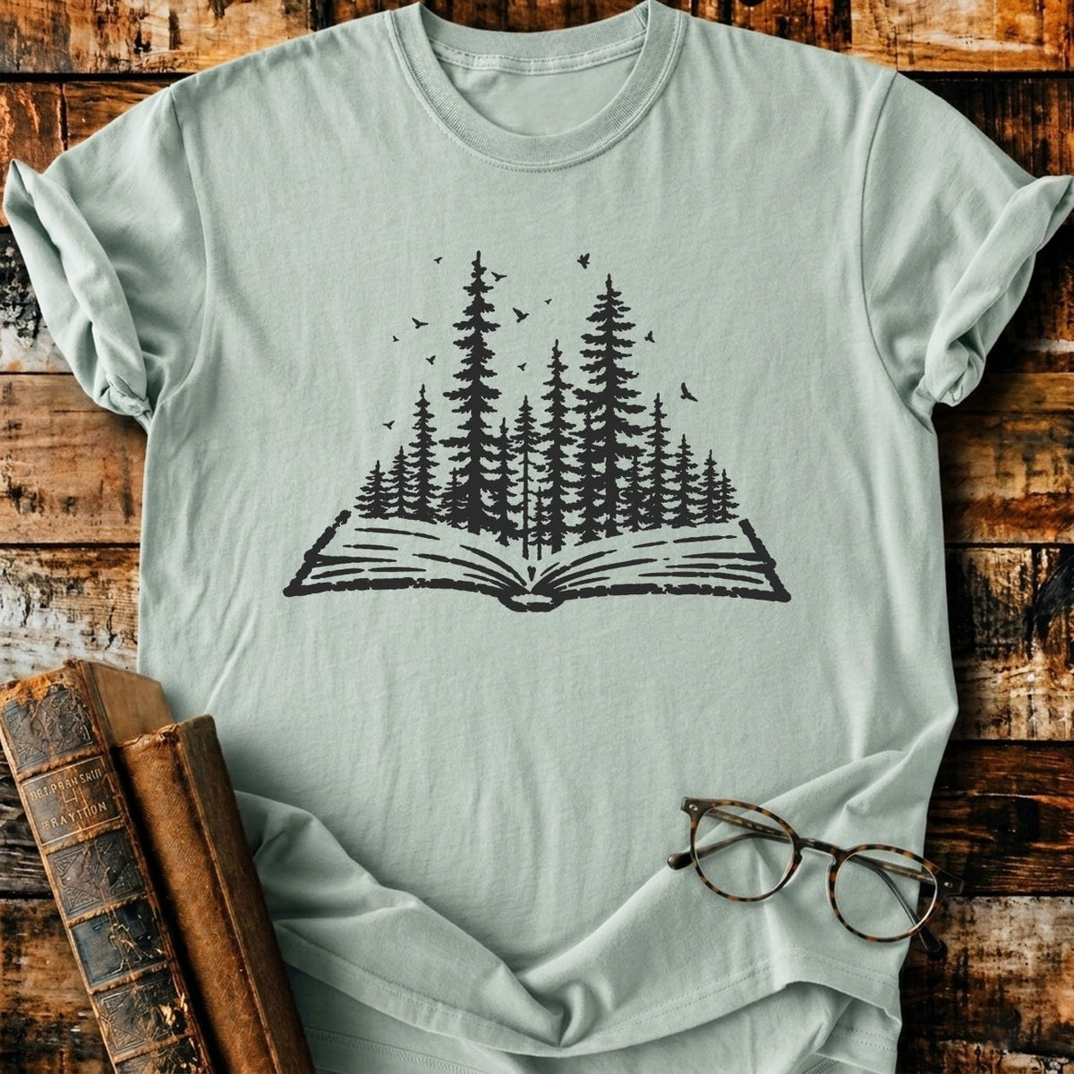 Forest Knowledge T-Shirt - BookMuseClub