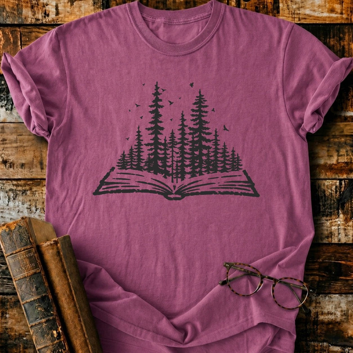 Forest Knowledge T-Shirt - BookMuseClub