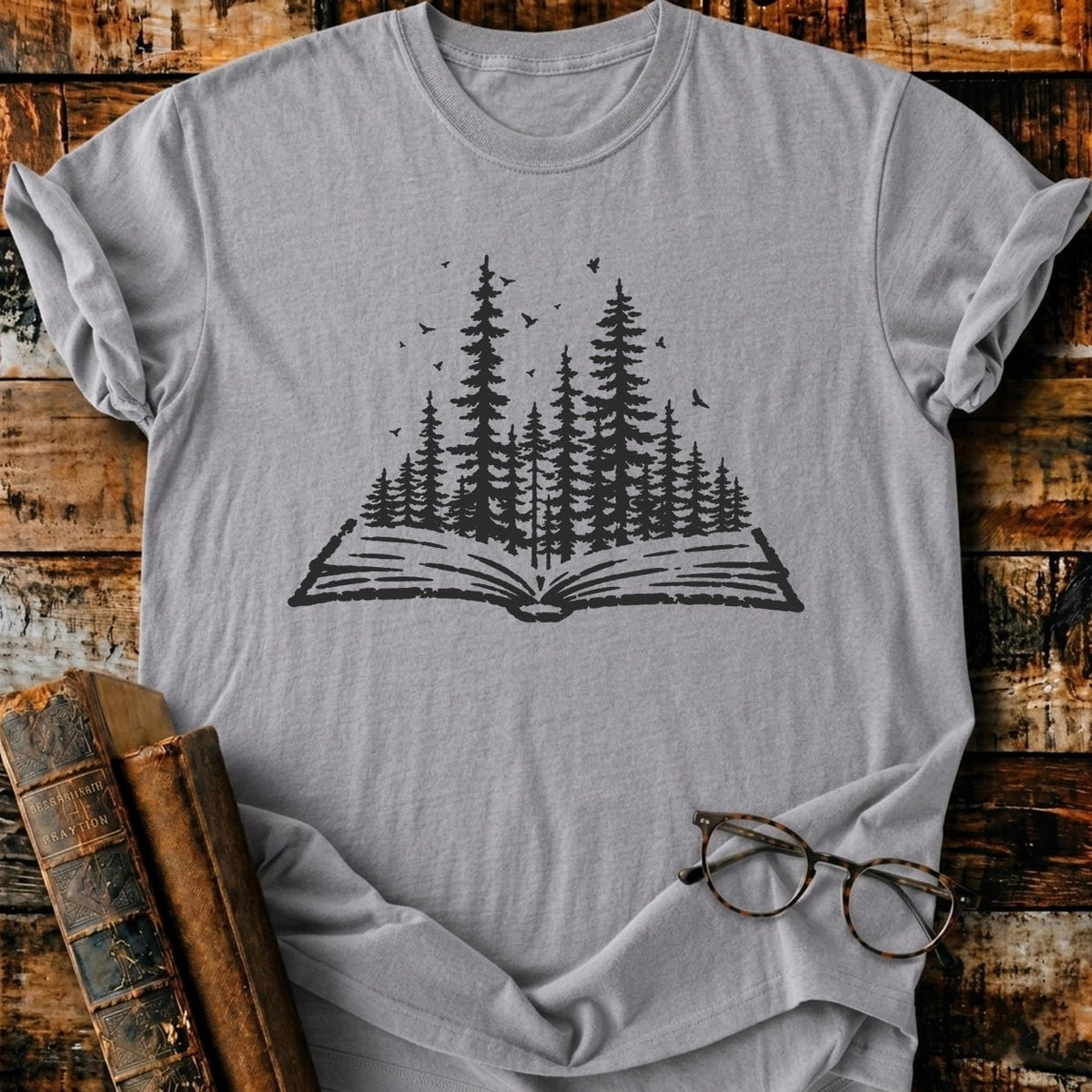Forest Knowledge T-Shirt - BookMuseClub