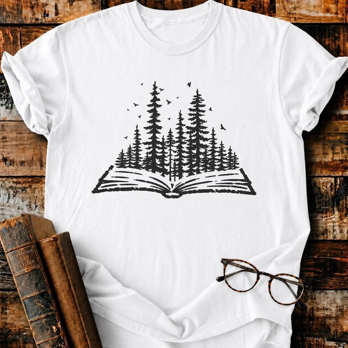 Forest Knowledge T-Shirt - BookMuseClub
