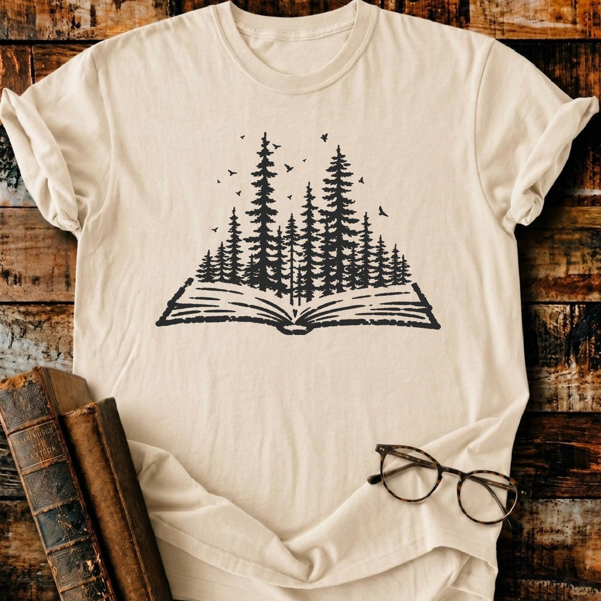 Forest Knowledge T-Shirt - BookMuseClub