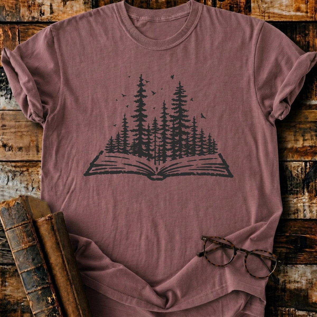 Forest Knowledge T-Shirt - BookMuseClub
