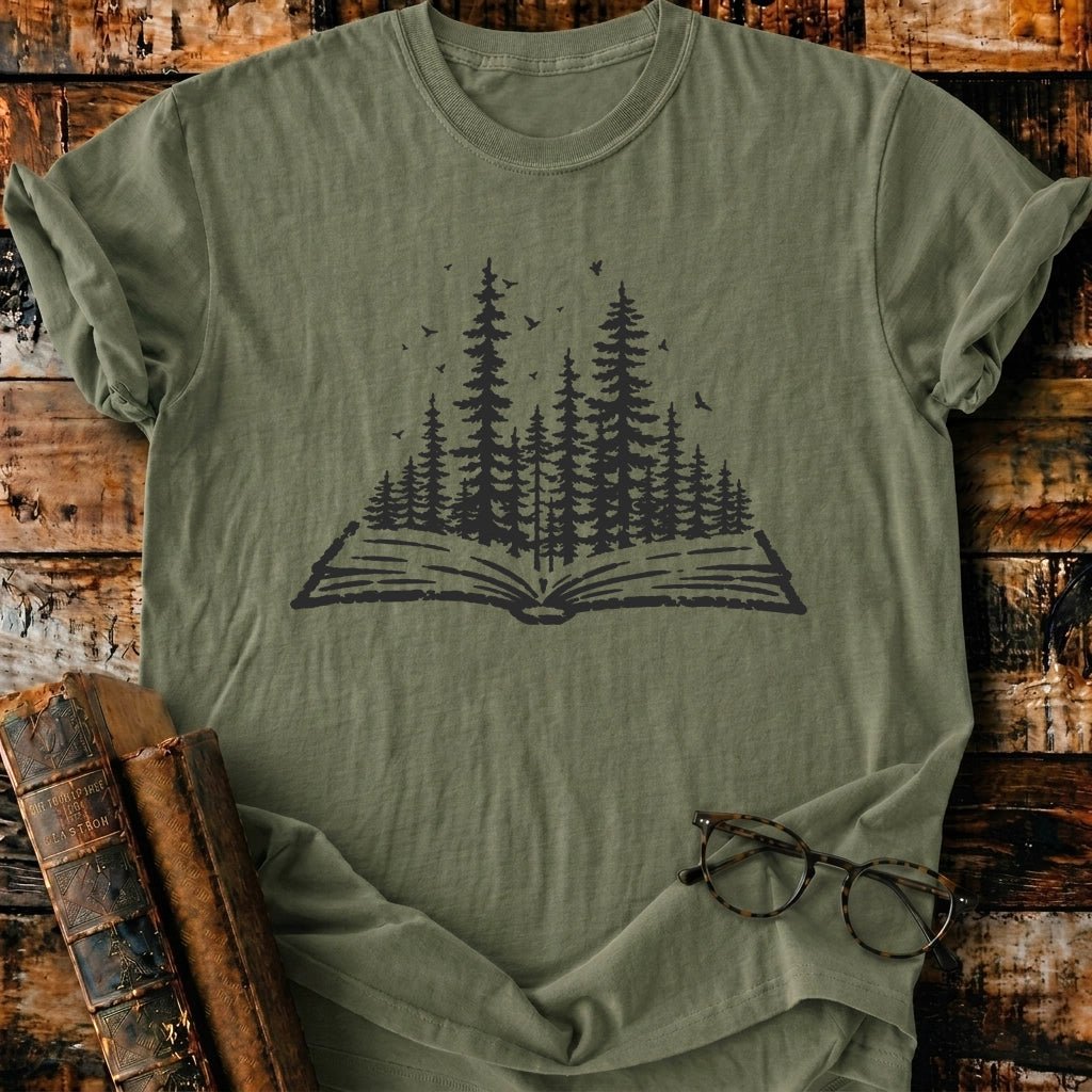 Forest Knowledge T-Shirt - BookMuseClub