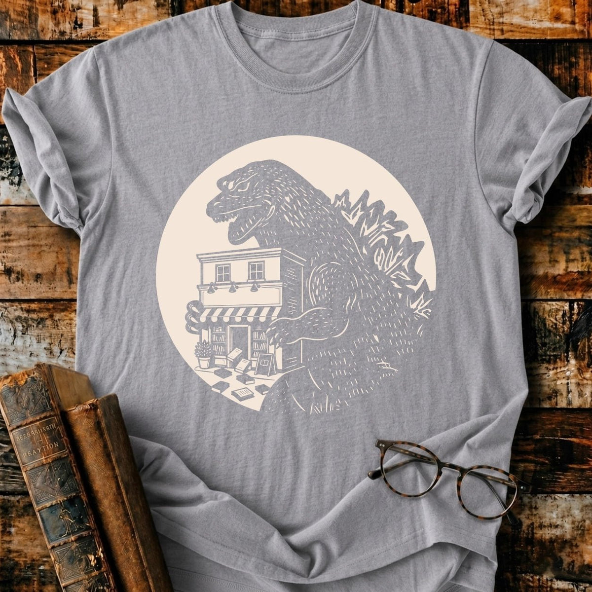 Hoardzilla T-Shirt - BookMuseClub