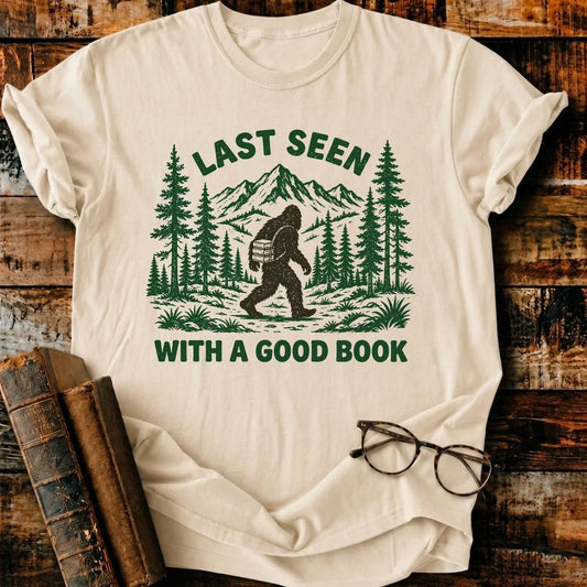 Last Seen T-Shirt - BookMuseClub