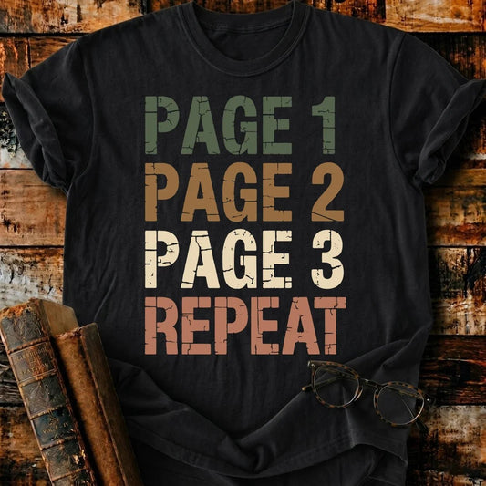 Pages T-Shirt - BookMuseClub