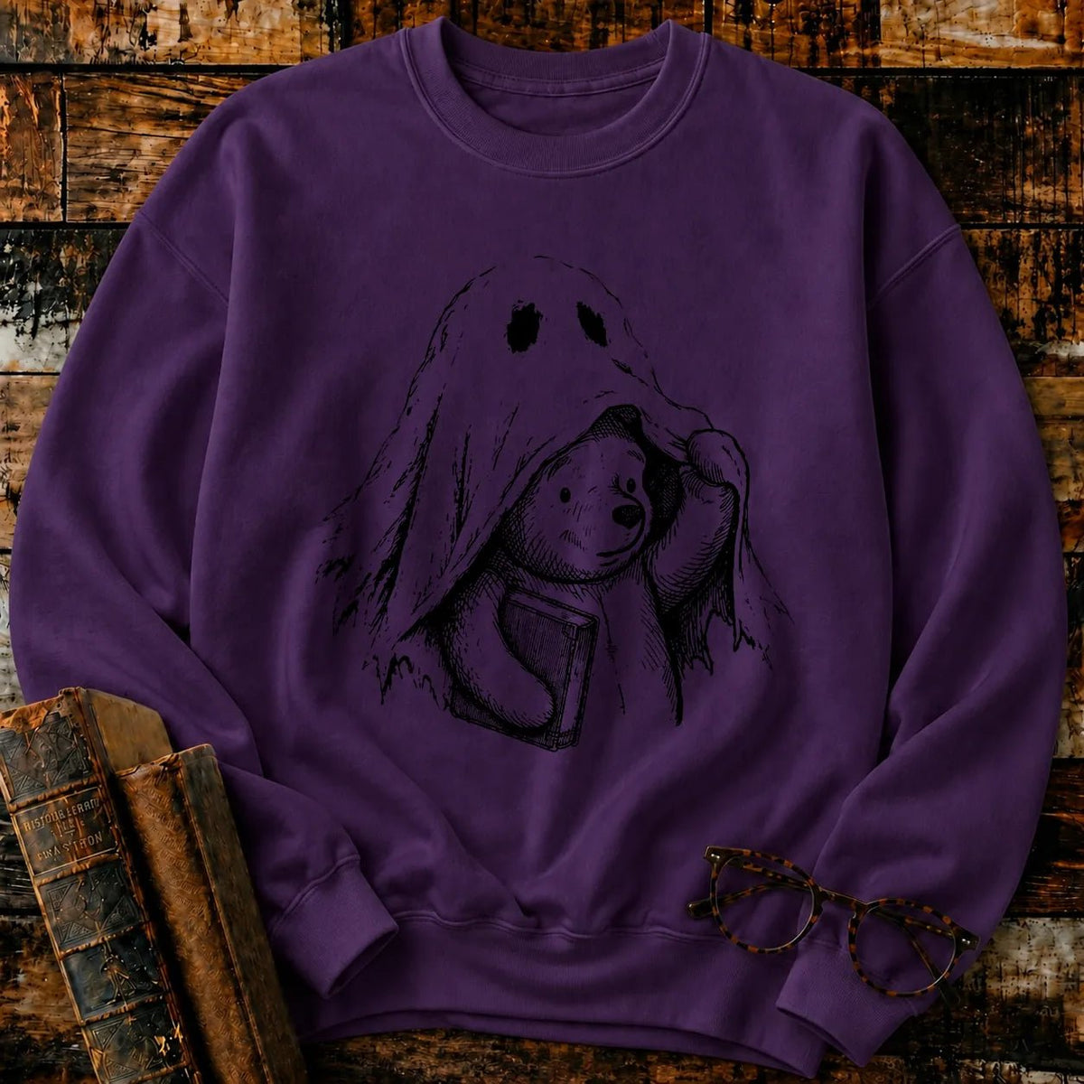 Pooh Not Boo Sweatshirt - BookMuseClub