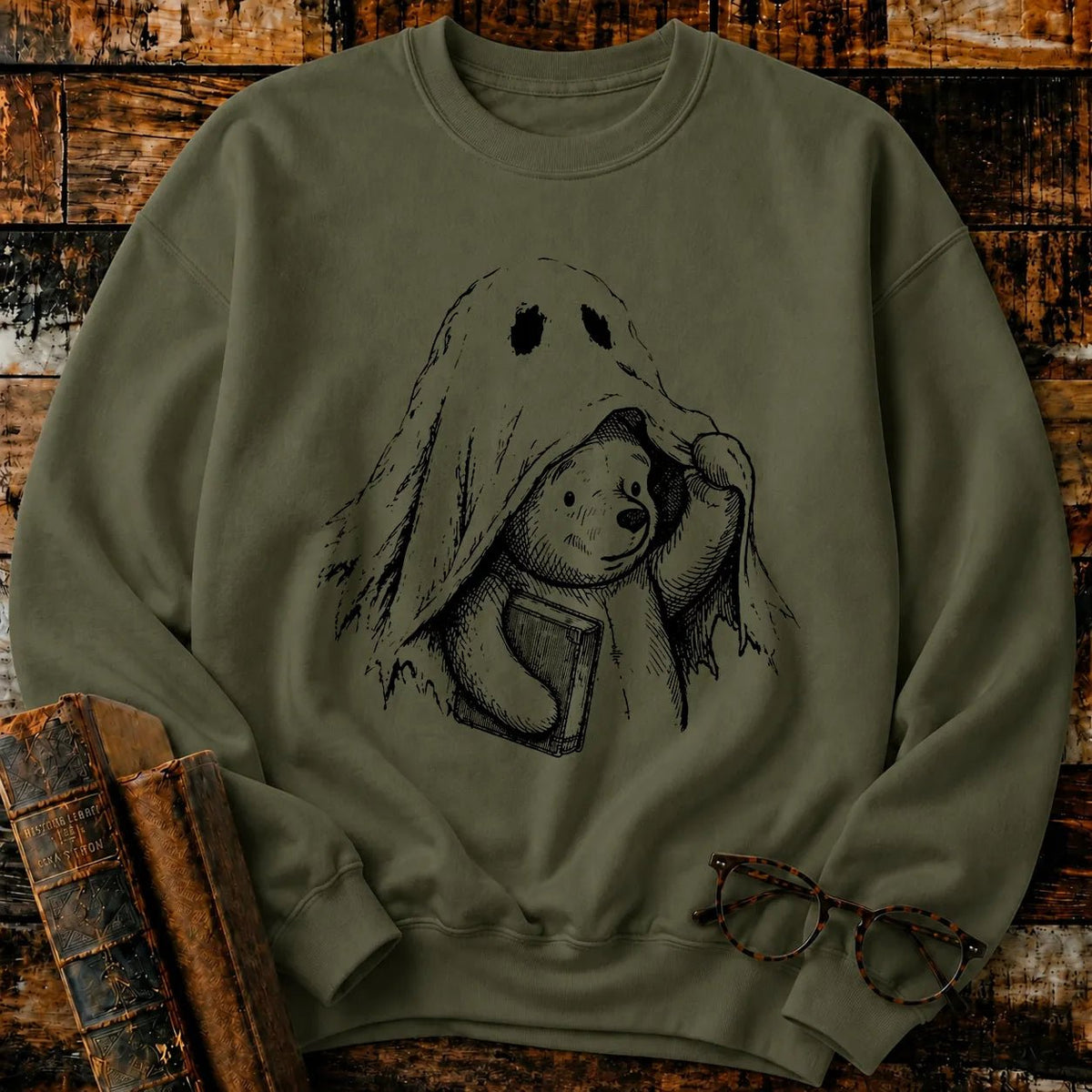 Pooh Not Boo Sweatshirt - BookMuseClub